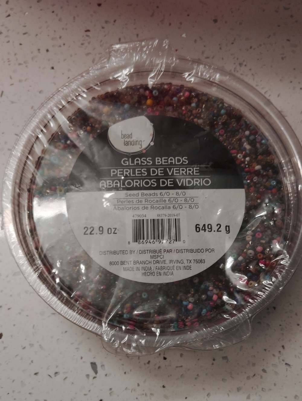 Bead Landing Glass Seed Beads Mix - Multicolor